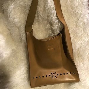 Mondani faux leather shoulder bag